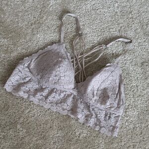 Aerie Lace Bralette in Ivory Coast